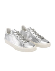 TENIS CAMPO CHROMEFREE LEATHER SILVER